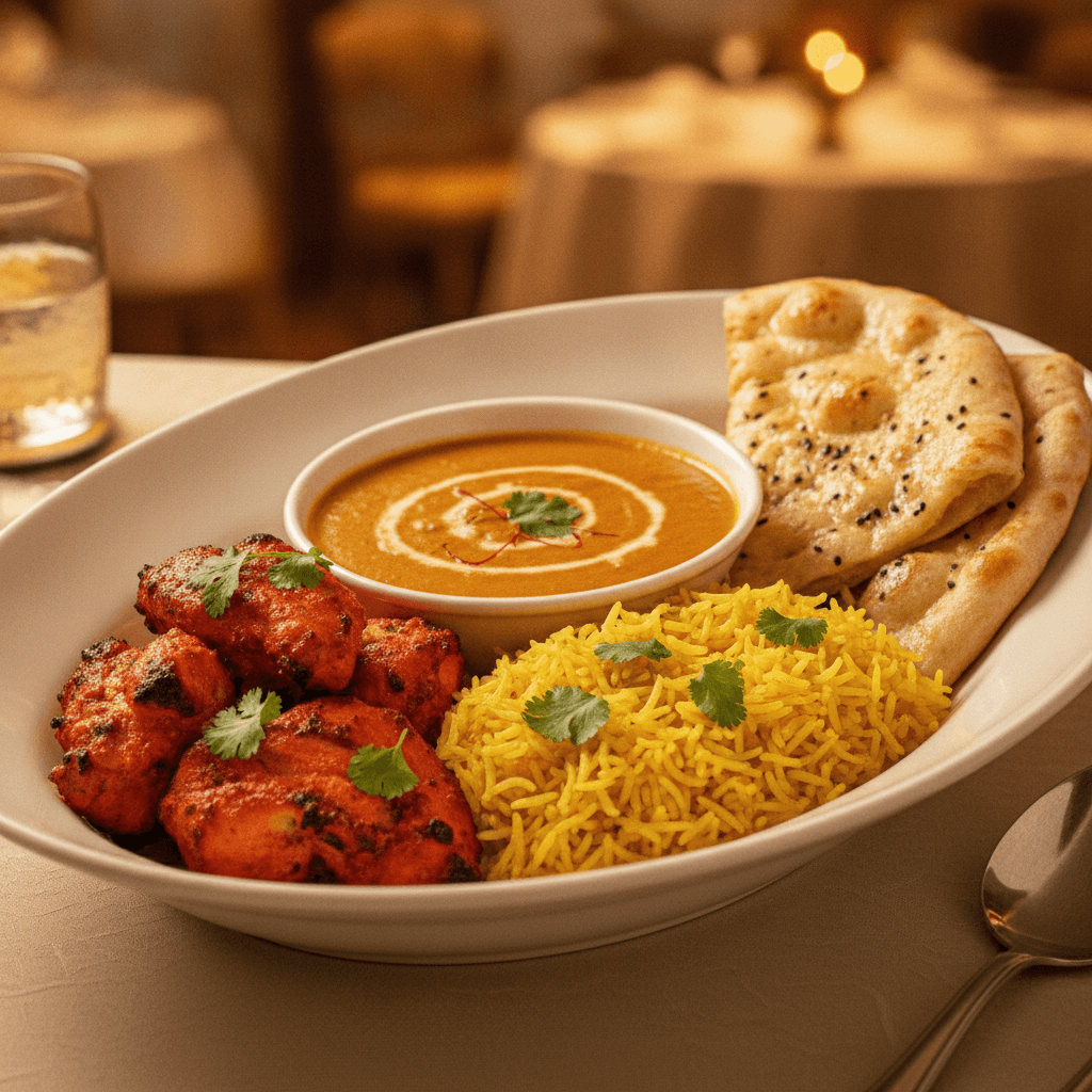 Cuisine indienne du Kashmir Palace